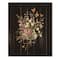 Designart - Vintage Floral Summer Wildflowers Arrangement - Traditional Print on Natural Pine Wood